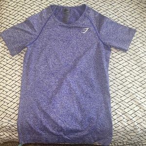 Gym shark short sleeve shirt